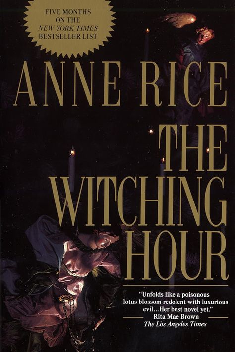 NEW YORK TIMES BESTSELLER • From the beloved author of the Vampire Chronicles, the first installation of her spellbinding Mayfair Chronicles—the inspiration for the hit television series! “Extraordinary . . . Anne Rice offers more than just a story; she creates myth.”—The Washington Post Book World #affiliatelink Mayfair Witches, Anne Rice Books, Lestat And Louis, Witch Series, The Witching Hour, Vampire Chronicles, The Vampire Chronicles, Anne Rice, A Discovery Of Witches