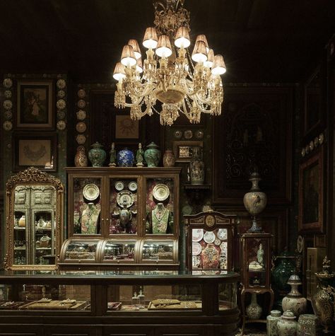 These Are the 24 Most Beautiful Shops in the World for 2023 Sabyasachi Store, Glass Cases, Soane Britain, Sabyasachi Mukherjee, Living Museum, Gathering Space, Brass Lighting, Vintage Maps, West Palm Beach