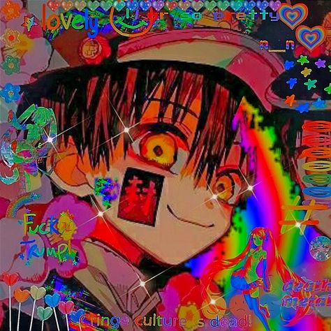 Kidcore Anime, Rainbow Glitch, Kidcore Pfp, Webcore Icons, Dark Tumblr, Scenecore Art, Eyestrain Art, Kidcore Art, Dark Images