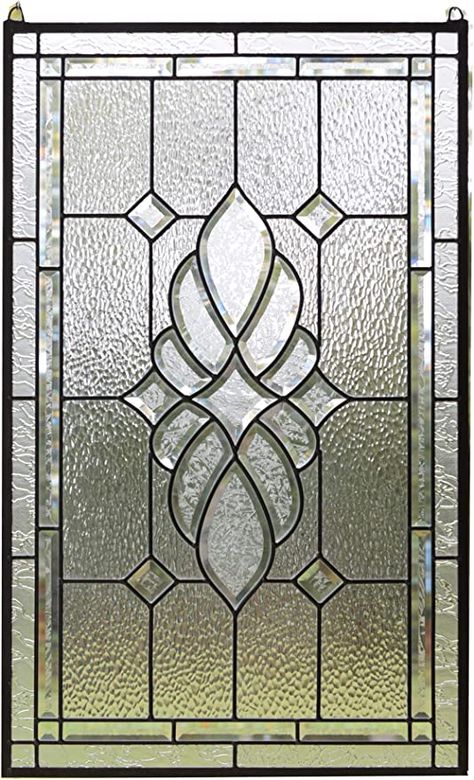 Traditional Stained Glass Panels, Meeting Room Design Office, Stained Glass Bevels, Colonial Interior Design, Meeting Room Design, Hanging Stained Glass, Colonial Interior, Glass Staircase, Stained Glass Decor