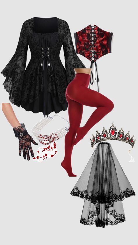 Vampire Diy Vampire Costume Women Outfit, Vampire Costume Women Diy, Diy Vampire Costume Women, Diy Vampire Costume, Costume Women Diy, Diy Vampire, Vampire Costume Women, Vampire Costume Diy, Vampire Outfit