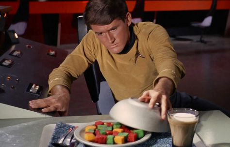 Inside Star Trek issue 4: Klingon side-projects with Matt Jefferies and coloured food cubes with Irving Feinberg – Collecting Trek Star Trek Food, Ocean’s Eleven, Blue Drinks, Rainbow Food, William Shatner, Exotic Food, Food Coloring, Star Trek, Google Images