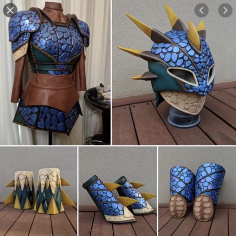 Astrid Cosplay, Astrid Hiccup, Dragon Armor, Httyd Art, Hiccup And Astrid, Suit Cosplay, Dragon Costume, Httyd Dragons, Cosplay Armor