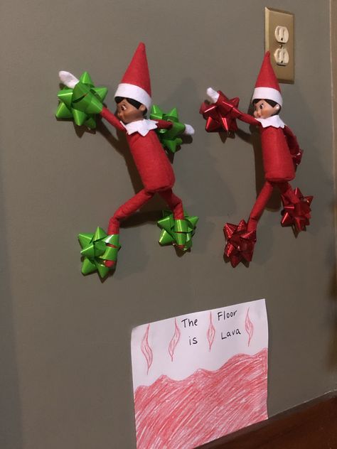 Funny Elf On Shelf Ideas For Kids, Elf On The Shelf Ideas 2 Elfs, First Day Of December Elf On The Shelf, Elf On The Self First Arrival, Elf On The Shelf Ideas For Multiple Elfs, Adding Another Elf On The Shelf, Elves First Day Back, Super Hero Elf On The Shelf Ideas, Elf On The Shelf Last Night