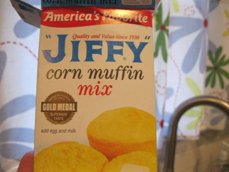 1 package of Jiffy Corn Muffin Mix 1 egg 2 tbsp. milk 1 can green chilies, drained a little 1/4 – 1/3 c. cheese, shredded 1 tsp. paprika 1 tsp. chili powder Green Chili Cornbread Recipe, Green Chili Cornbread, Cornbread Muffins Jiffy, Easy Mexican Cornbread, Green Chile Cornbread, Jiffy Mix Recipes, Jiffy Cornbread Recipes, Chili Party, Jiffy Corn Muffins