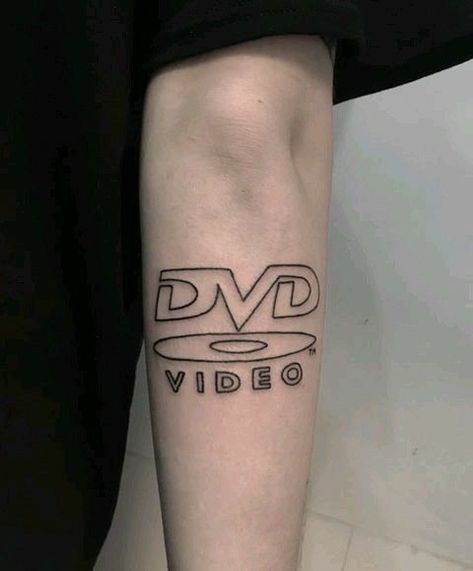 Film Inspired Tattoos, The Boys Tattoo, Dvd Tattoo, Ironic Tattoos, 86 Tattoo, X Files Tattoo, Lost Boys Tattoo, Iconic Tattoos, Lost Tattoo