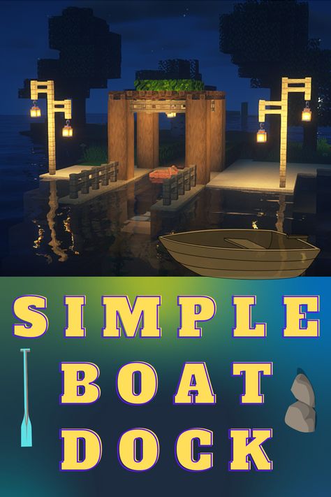 #minecraft #minecraftfairy #fairy #fae #faerie #fairytail #fairytale #magic #magical #cottagecore #minecraftcottagecore #minecraftfairytale #gazebo #minecraftfairytail Minecraft Dock Ideas Cute, Minecraft Survival Builds Projects, Boat Deck Minecraft, Boat Dock Ideas Minecraft, Minecraft Small Dock Ideas, Minecraft Survival Beach House, Cute Boat Dock Minecraft, Minecraft Boat Dock Design, Minecraft Building Ideas Dock