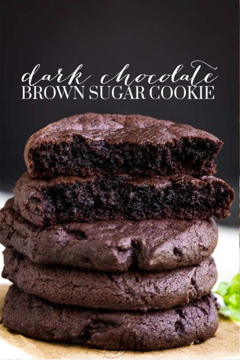 Dietabetic Cookies, 1 Hour Dessert Recipes, Magic In The Middle Cookies, Choc Dessert Recipes, No Butter Easy Desserts, Recipes Using Bakers Unsweetened Chocolate, 15 Minute Dessert Recipes, Popular Cookies Recipes, Brown Sugar Chocolate Cookies