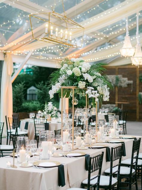 Luxury Floral Arrangements, Tall Floral Arrangements, Philly Wedding, Tall Centerpiece, Rectangle Tables, Tall Centerpieces, Floral Arrangements Wedding, Rectangle Table, Beautiful Blooms