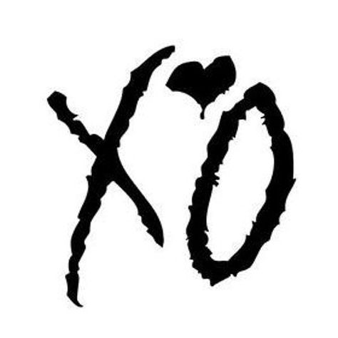 The Weeknd Tattoo, Xo The Weeknd, Xo Tattoo, Text Tattoo, Simplistic Tattoos, Minimal Tattoo, Tattoo Stencils, Tattoo Designs Men, The Weeknd