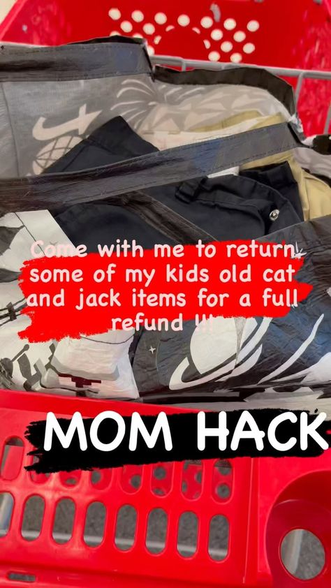 __mombosswife on Instagram: My favorite mom hack ! I’m not sure if you guys knew but you can return all cat and jack clothes to target for a refund no matter the… Cat And Jack Target Return, Target Kids Clothes, Target Hacks, Cat And Jack Target, Old Cats, Cat And Jack, Cat Hat, Mom Hacks, Cat & Jack