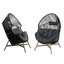 Backyard Living Room, Basket Chair, Loungers Chair, Cat Bed Furniture, Woven Wood, Patio Dining Chairs, Patio Outdoor, Dog Furniture, Open Weave