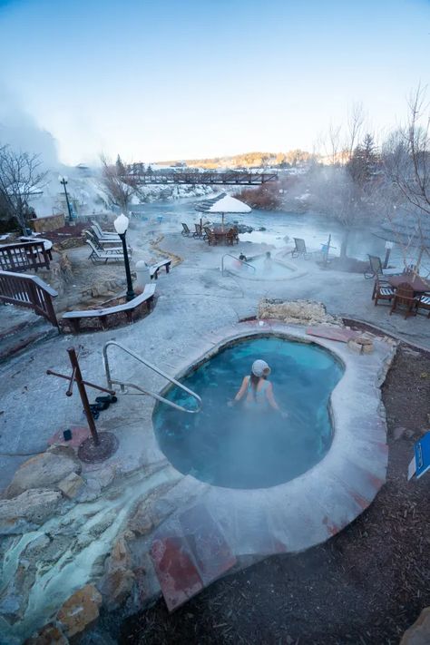 Natural hot springs near Colorado ski resorts Iron Mountain Hot Springs Colorado, Hot Springs Aesthetic, Ski Resorts In Colorado, Copper Mountain Colorado, State Project, Idaho Springs Colorado, Fall Baddie, Pagosa Springs Colorado, Colorado Ski Resorts