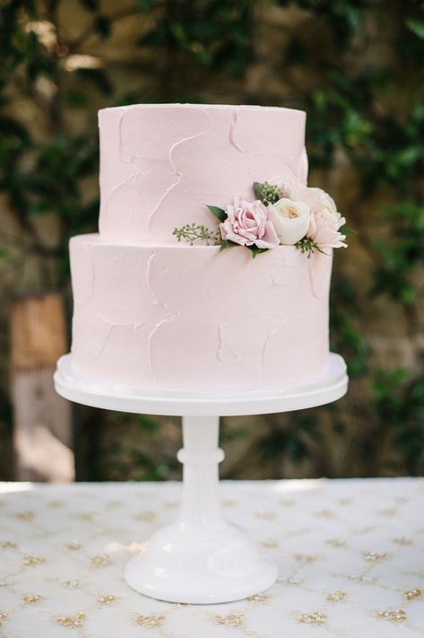 Blush Wedding Cakes, Pantone 2016, Beautiful Cake Designs, Pink Wedding Cake, Wedding Party Ideas, Simple Wedding Cake, Cake Wedding, 100 Layer Cake, Elegant Wedding Cakes