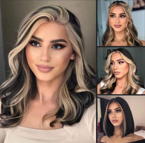 Blonde Underneath Hair, Underneath Hair, Fall Hair Color Ideas, Color Ideas For Blondes, Hair Color Underneath, Hair Color Ideas For Blondes, Hair Color Streaks, Hair Streaks, Brown Hair Balayage