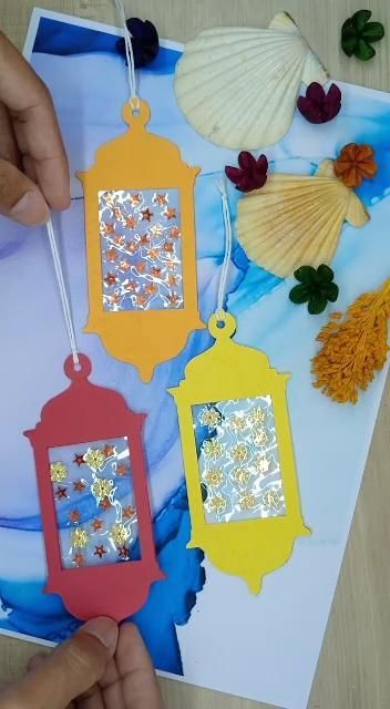 Craft Ramadan For Kids, Islamic Art And Craft, Eid Al Fitr Crafts For Kids, Eid Art And Craft, Ramadan Crafts For Preschoolers, Eid Crafts For Preschool, Eid Crafts Ideas, Ramadan Arts And Crafts, Craft For Ramadan