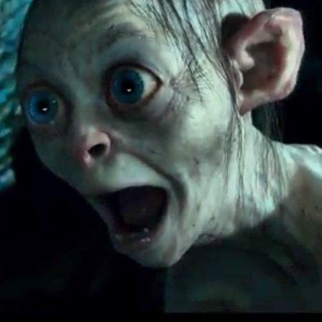 Gullum Gollum Funny, The Hobbit Gollum, Gollum Smeagol, Movie Character Ideas, Hobbit Funny, You Shall Not Pass, Baba Jaga, Are You Okay, Gandalf