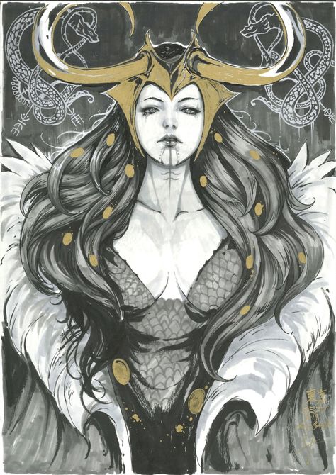 Female Loki, Goth Disney Princess, Thor Comic, Loki Art, Lady Loki, Loki Fanart, Marvel Villains, Loki Marvel, Loki Thor