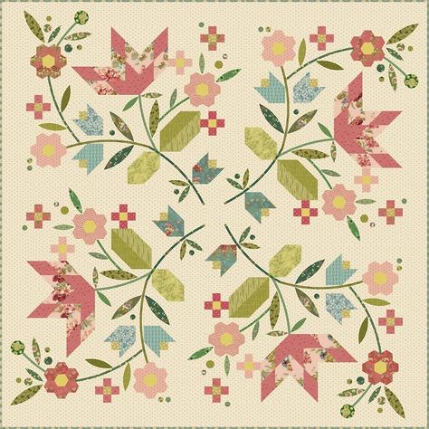 New Quilt Patterns 2023, Aplique Quilts, Laundry Basket Quilts, Quilt Fabric Collections, Basket Quilt, Applique Quilt Patterns, Mystery Quilt, Flower Quilts, Hand Applique