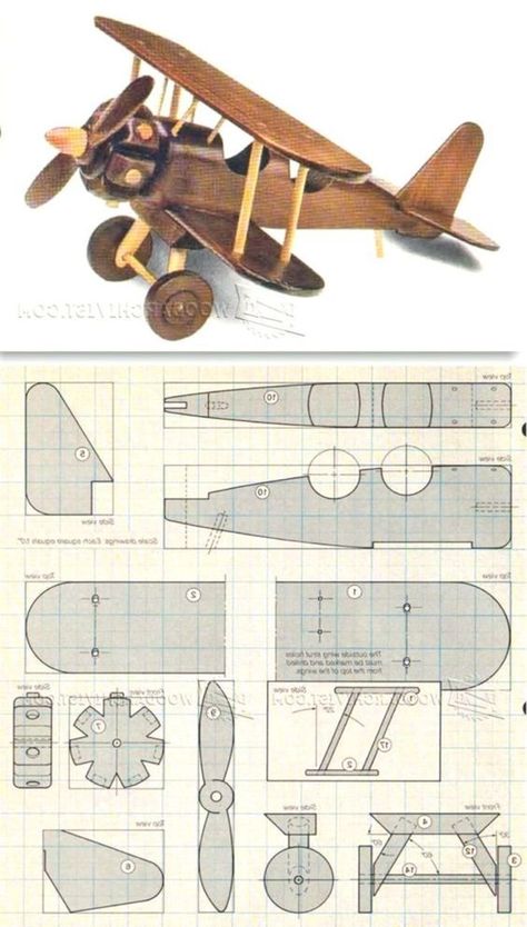 Wooden Planes Woodworking, Diy Wooden Toys Plans, Wood Airplane, Cricut Iron On Vinyl, Airplane Crafts, Wooden Plane, Wood Projects For Kids, Making Wooden Toys, Wood Toys Plans