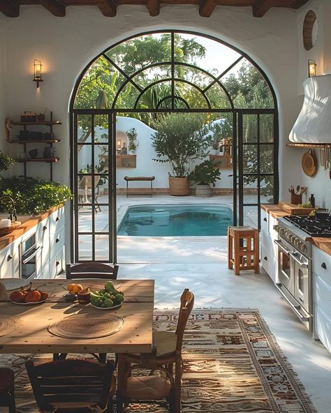 Incredible Kitchens, Lilac Decor, Nice Houses, Mediterranean Aesthetic, Italy House, Loft Studio, Home Aesthetic, Mediterranean Home, Decor Home Living Room