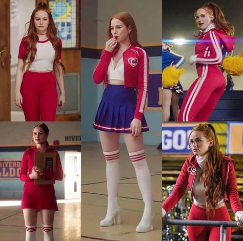 Cheryl Blossom Aesthetic, Cheryl Style, Riverdale Fashion, Riverdale Characters, Cheryl Blossom Riverdale, Riverdale Cheryl, Riverdale Funny, Movie Inspired Outfits, Pom Pom Girl