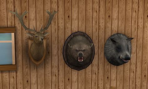 Animal Head Decor, Deer Head Decor, Sims 4 Hair Male, Horse Bedding, Sims Medieval, Best Armor, Tudor History, Sims 4 Build, Game Inspiration