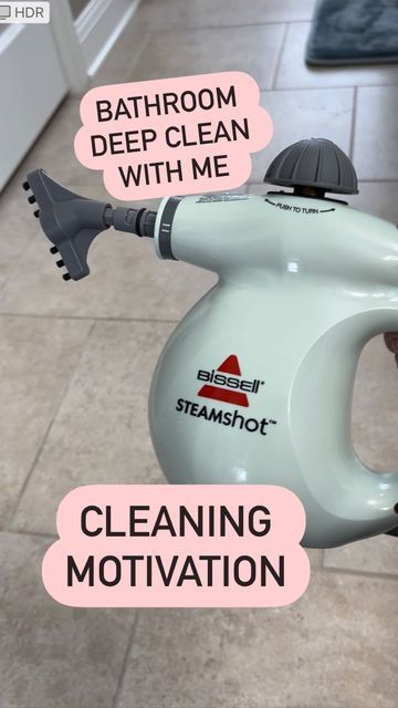 Jamie’s Journey - Youtube Mom on Instagram: "I KNOW you have a bathroom that needs to be clean! 🧽 Let’s clean up together! I’m on this with you!😊❤️ . Hand steamer ➡️ https://rstyle.me/cz-n/fx6w7pcm8kx Power scrubber (red/black) ➡️ https://rstyle.me/cz-n/eza4sfcm8kx . #cleaning #cleaningtips #cleaningmotivation #cleaningaccount #cleaninghacks #cleaninghouse #cleanhome #cleanhomehappyhome #mondaymotivation #cleaningaccountsofinstagram #cleaningobsessed" Hand Held Steam Cleaner, Bathroom Deep Clean, Best Handheld Vacuum, Hand Steamer, Cleaning Baseboards, Power Scrubber, Be Clean, Handheld Steamer, Bathroom Cleaning Hacks