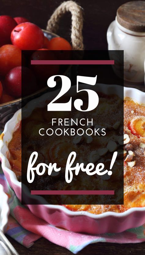 Looking for French cookbooks to read for free? It's your lucky day! In this post we give you more than 15 books about French cookbook that you can read completely free and download in PDF format! #infoboks #freebooks #pdfbooks #downloadbooks #Frenchcookbooks #French French Cookbook, Julia Child Cookbook, Fried Frog Legs, French Cuisine Recipes, Coq Au Vin Recipe, Lobster Thermidor, Ratatouille Recipe, Read For Free, French Crepes