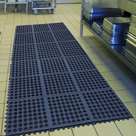 Project Source 3-ft x 3-ft Interlocking Black Rubber Rectangular Indoor or Outdoor Anti-fatigue Mat in the Mats department at Lowes.com Outdoor Rubber Mats, Outdoor Rubber Flooring, Pool Plans, Kid Friendly Backyard, Pool Mat, Washing Station, Georgia House, Pool Stuff, Dog Washing Station