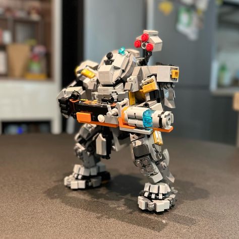 Lego Titanfall, Lego Soldiers, Lego Mechs, Lego Robot, Lego Creative, Lego Mecha, Lego Bionicle, Titanfall, Lego Design