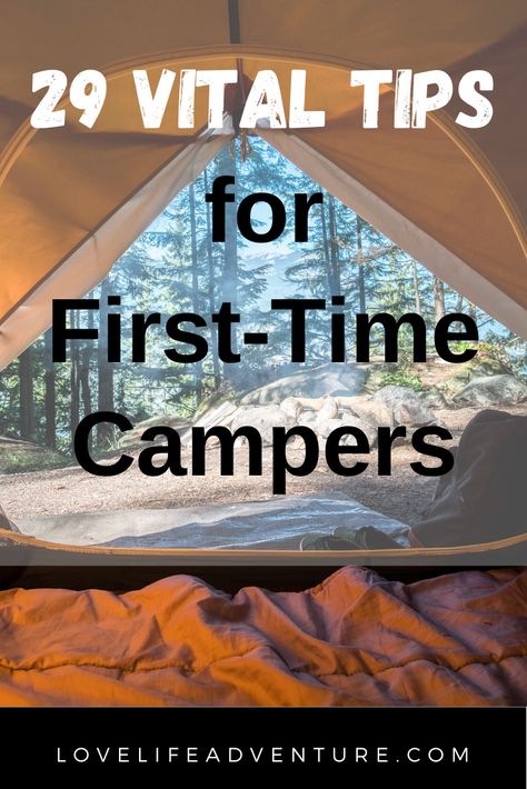 What To Pack For Tent Camping, Prepare For Camping Trip, Things To Take Camping List, How To Pack Light For Camping, 1st Time Camping List, How To Go Camping, Camping Needs For Camper, Camping Beginners Guide, Things Needed For Camping