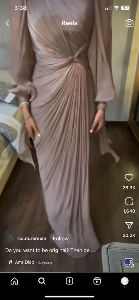 Winter Soiree Dresses, Soiree Dresses For Hijab Classy, Modest Classy Dresses, Soiree Dresses For Hijab, Event Dresses Classy, Korean Fashion Summer Dresses, Dress Soiree, Party Dress Classy, Chic Dress Classy