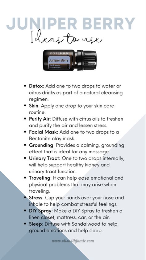 Doterra Juniper Berry, Juniper Oil Benefits, Essential Oil Diy, Essential Oil Chart, Medicinal Oils, Juniper Oil, Juniper Essential Oil, Juniper Berry Essential Oil, Vetiver Essential Oil