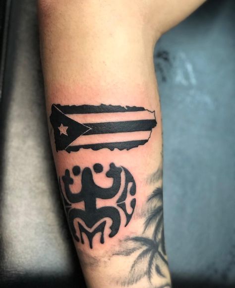 Puerto Rico black flag  coqui Taino Simple Puerto Rico Tattoos, Puerto Rican Taino Tattoos, Puerto Rico Flag Tattoo, Coqui Taino Tattoo, Tattooed Grandma, Puerto Rico Tattoo Ideas For Women, Coqui Tattoo Puerto Rico, Puerto Rican Flag Tattoo, Taino Coqui Tattoo