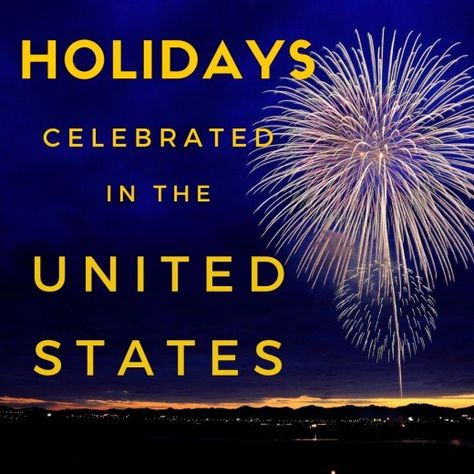 Many holidays are celebrated each month of the year in the US. Usa National Day, List Of Holidays, Happy Groundhog Day, American Holidays, American Holiday, Fairs And Festivals, Night At The Museum, Holiday List, States In America