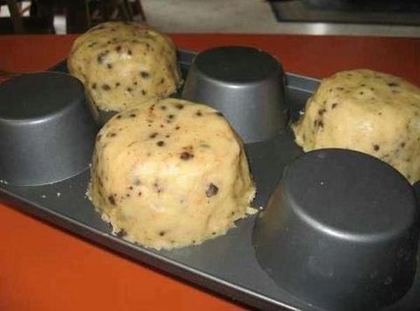 Cookie "Bowls" .. with favorite filling #Fruit #custard #pudding #cookie-bowls #justapinchrecipes Chocolate Chip Cookie Bowls, Unhealthy Recipes, Refrigerated Cookie Dough, Cookie Bowls, Plain Cookies, Chocolate Chip Cookie Mix, Cream Cookies, Sleepover Ideas, Cookie Cups