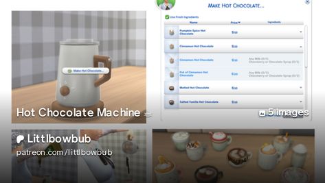 Hot Chocolate Machine ☕ | Littlbowbub Hot Cocoa Maker, Chocolate Machine, Hot Chocolate Maker, Bedroom Theme, Chocolate Maker, Flavored Drinks, Milk Frother, Bedroom Themes, Chocolate Flavors