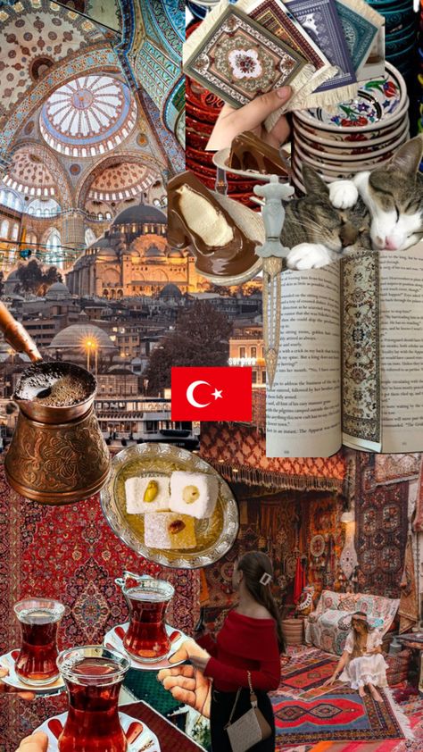 A collage Made by a formidable woman about your travel in Turkey Turkey Country Aesthetic, Turkey Collage, Turkish Cafe, Travel Collage, Travel Wishlist, Dress Design Sketches, Europe Trip, Turkey Travel, Design Sketch