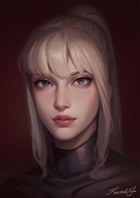 Bleeding Horizons: VTM 20th Aesthetic Frozen, Female Bard, Vampire Portrait, Dnd Cleric, Blond Girl, Female Elf, Dnd Art, Female Human, Female Character Design