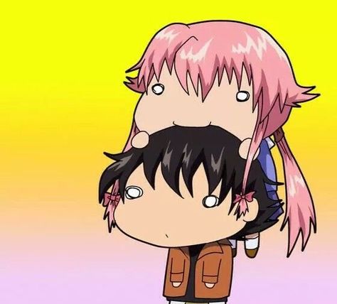 Future Diary, Yuno Gasai, Realism, The Whole, Anime, Pink