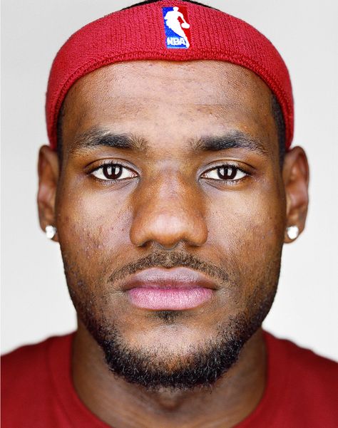 Lebron James Face, Martin Schoeller, Richard Johnson, Close Up Faces, Famous Portraits, Hip Hop Classics, Album Art Design, Famous Black, James Martin