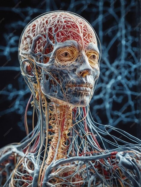 Human Nervous System Drawing, Nervous System Background, Nerve System Art, Anatomy Nervous System, Nervous System Background Powerpoint, Human Body Nervous System, Human Nervous System, Science Biology, Nerve