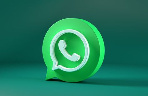 Whatsapp icon isolated | Premium Photo #Freepik #photo #logo #bubble #contact #chat Whatsapp Logo, Whatsapp Tricks, Photo Logo Design, Mobile Data, Instant Messaging, 3d Icons, Content Curation, Download Cute Wallpapers, Messaging App