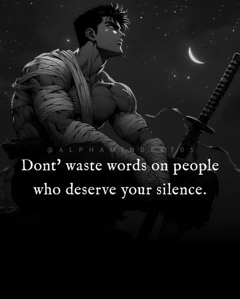 Dont' waste words on people who deserve your silence. Silence Is Power, Don't Waste Words On People Who Deserve Your Silence, Don’t Mistake My Silence Quotes, Don’t Mistake My Silence, The Power Of Silence Quote, Halo Quotes, Anime Motivation, Your Silence, Mirror Quotes