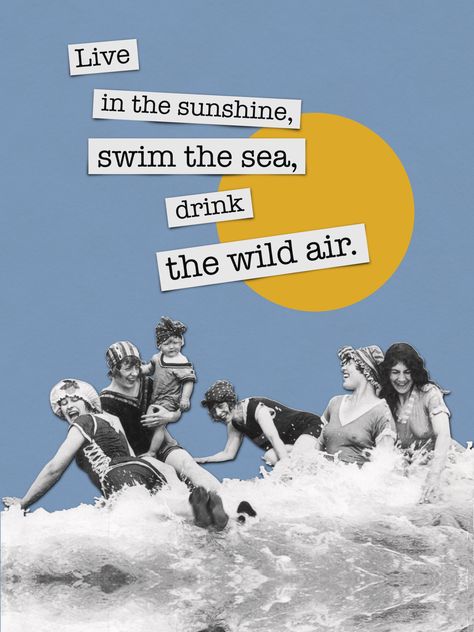 Drink The Wild Air, Live In The Sunshine, Learn Animation, Vintage People, Art Live, Procreate Art, Procreate Tutorial, Collage Techniques, Digital Artists