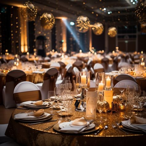 Golden Gala Theme, Gala Dinner Theme Ideas, Gala Aesthetic, Great Gatsby Party Decorations, Gala Decor, Gatsby Party Decorations, Gala Decorations, Gala Themes, Fancy Ball