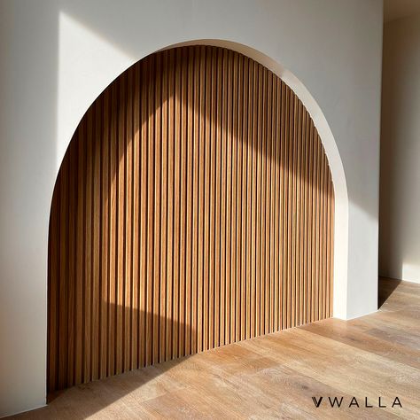 🌈 Dive into the allure of this arch niche, adorned with our exquisite fluted panels. #featurewall #accentwall #flutedpanel #flutedpanels #wallpanels #qanvast #designwallpanel #wallcovering #wallpanel #sgrenovation #sgrenovationideas #sgrenovations #designwallpanel #sgrenovationcontractors #sgrenovationdesign #renosg #sgrenovationcontractor #interiordesignsg #sginterior #sghome #renovationsg #homeanddecorsg #singaporeinterior #singaporehome Arched Slat Wall, Fluted Wall Ideas, Arched Feature Wall, Arc Walls Interior Design, Japandi Wall Design, Japandi Feature Wall, Arch Panelling Design, Arched Panelling, Arch Tv Wall