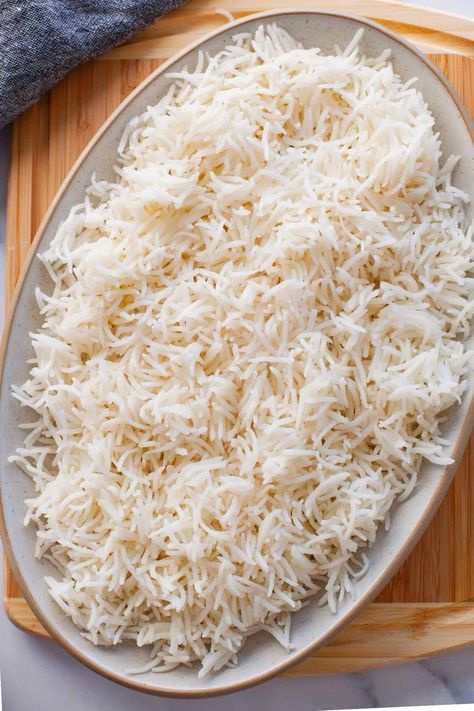 Search Rice Lights, Cooking Basmati Rice, Saffron Rice, Jeera Rice, Rice Varieties, Food Gallery, Basmati Rice, 2 Ingredients, Biryani