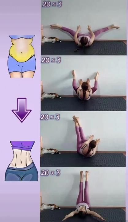 Stay Full Longer, Membakar Lemak Perut, Wall Pilates, Wall Workout, Beginner Workouts, Fat Loss Tips, Trening Fitness, Body Workout At Home, Quick Workout Routine